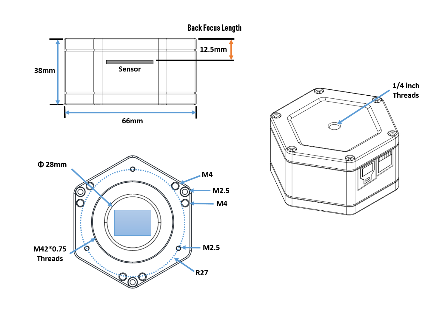 Apollo Camera Mechanical Drawing