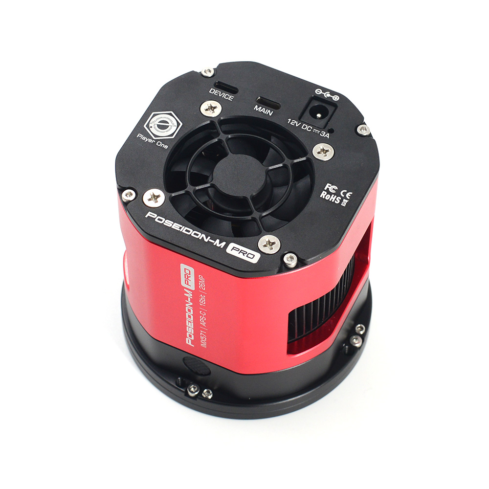 Poseidon-M Pro (IMX571) USB3.0 Mono Cooled Camera – Player One Astronomy