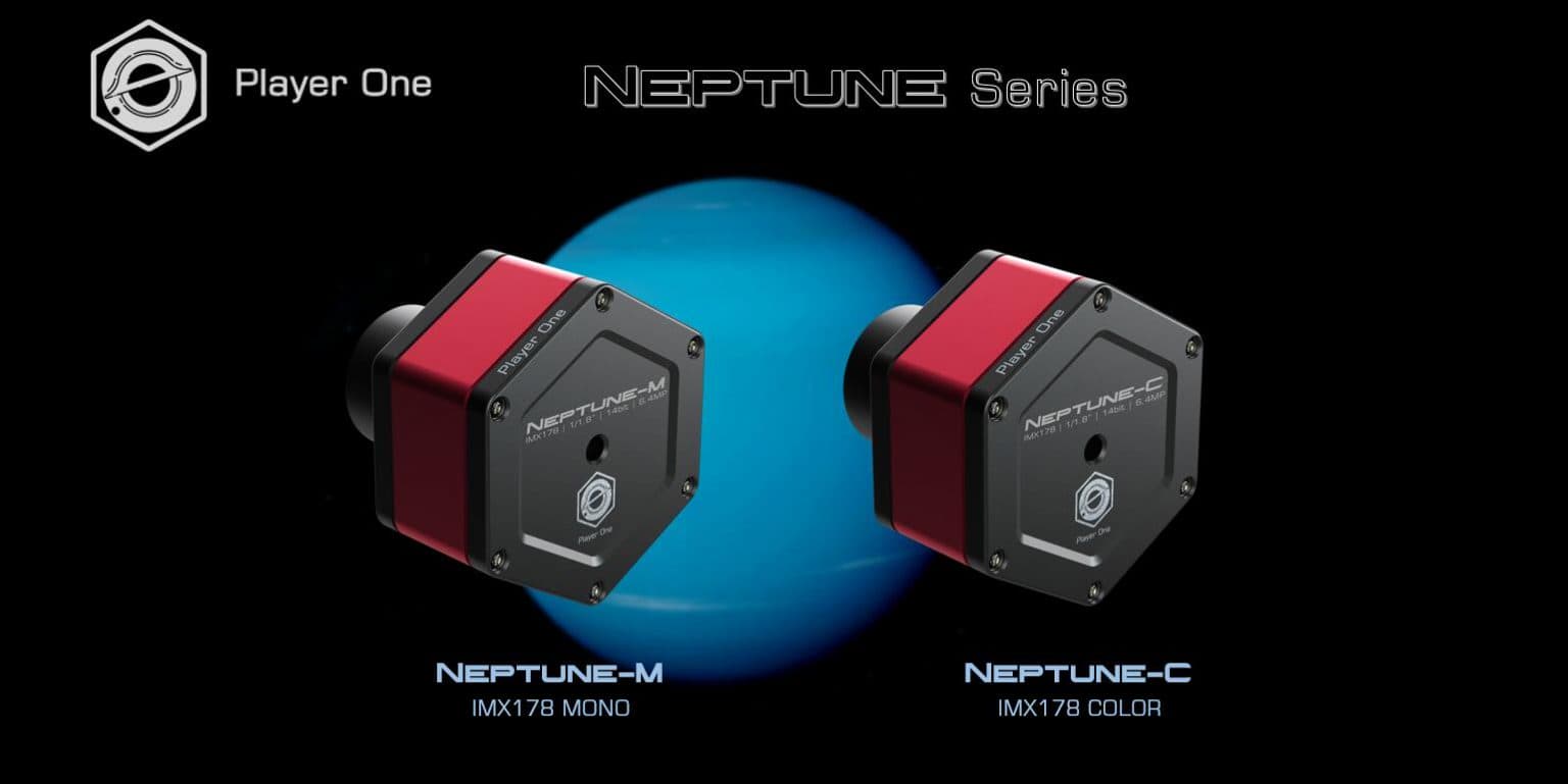 NeptuneC II and Neptune Camera series is released TODAY! Player One Astronomy