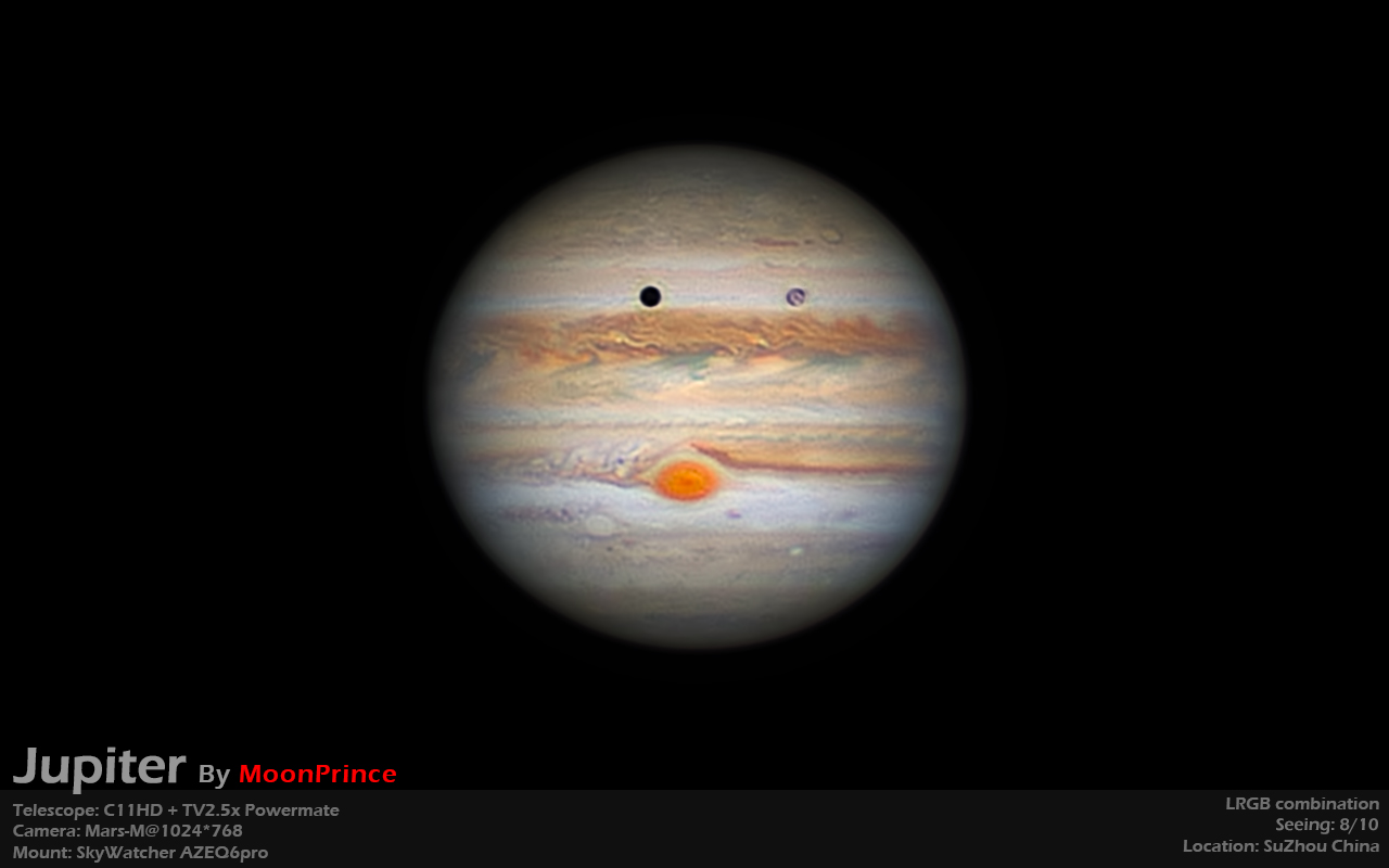 Best jupiter in 2020, C11HD + Mars-M camera