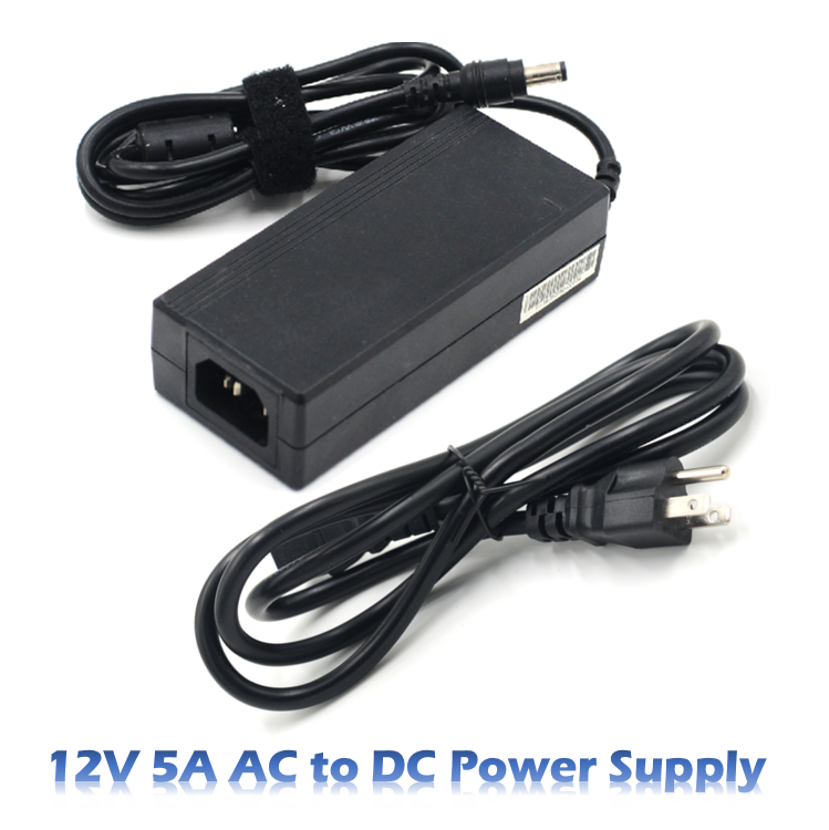 12V 5A Power Supply (DC5.5 x 2.1mm)