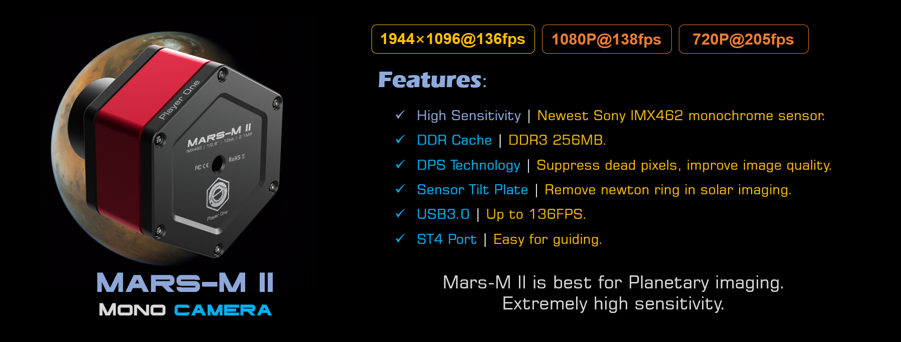  Mars-M II USB3.0 Mono Camera [EN] 