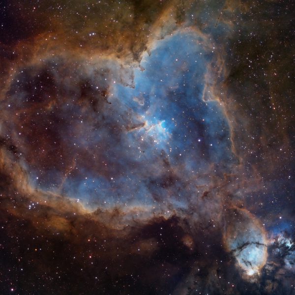 IC1805-IC1795 Heart Nebula Fish Head Nebula poseidon m